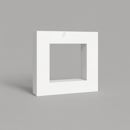 Ajunil’s Classic Square Aperture Cutout Prop Podium – Essential for Product, Jewelry and Cosmetic Photography