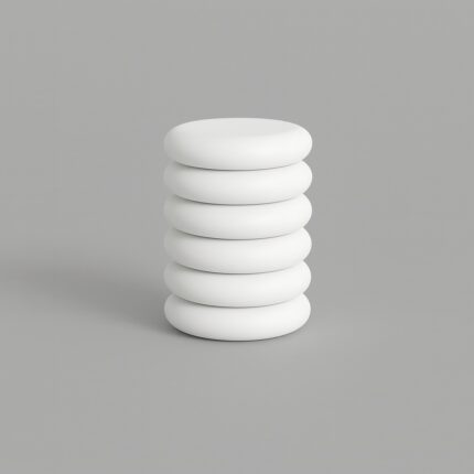 Ajunil's Classic Bubble Disc & Cylinder Prop Podium – Essential for Product, Jewelry and Cosmetic Photography